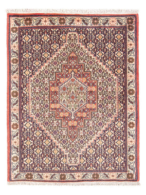 Persisk tæppe - Classic - 100 x 74 cm - mørkeblå