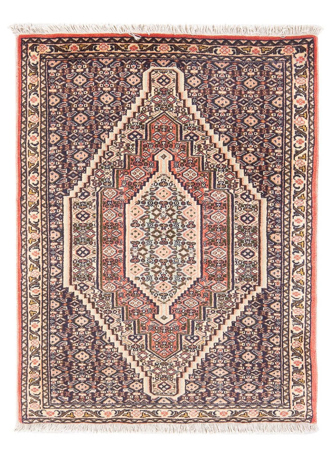 Persisk tæppe - Classic - 108 x 73 cm - mørkeblå