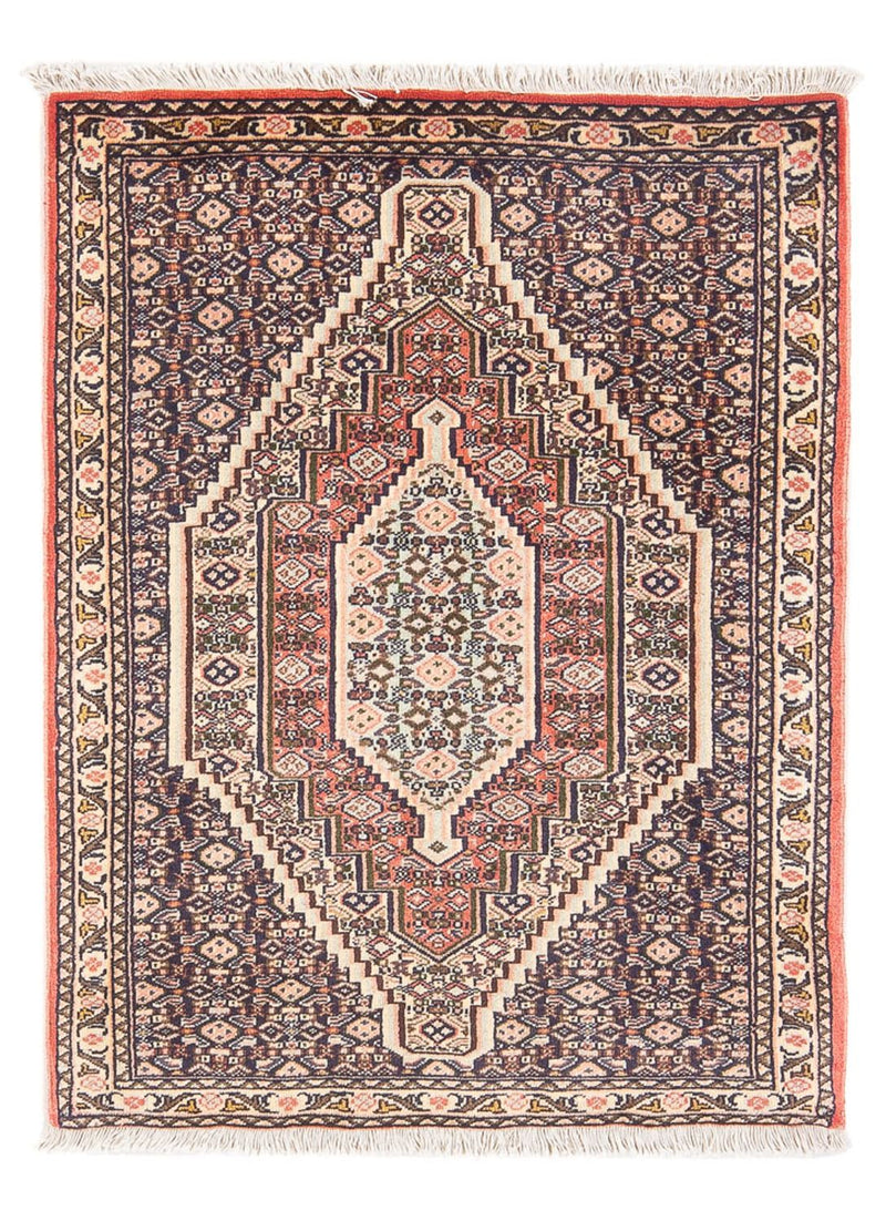 Persisk tæppe - Classic - 108 x 73 cm - mørkeblå