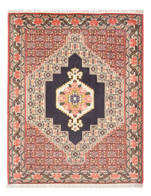 Persisk tæppe - Classic - 105 x 78 cm - mørkeblå