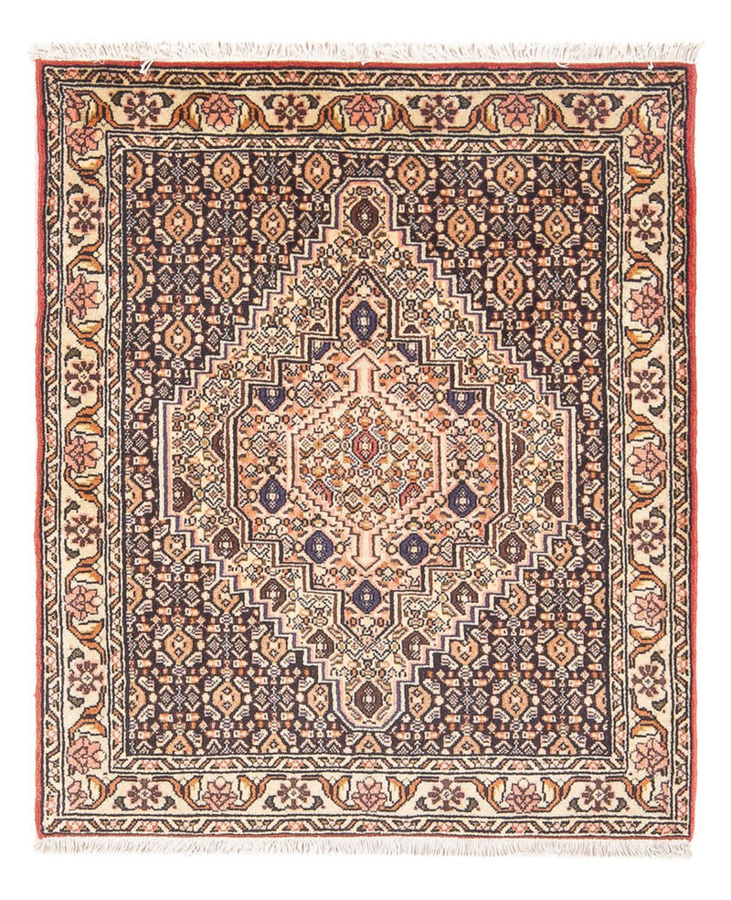 Persisk tæppe - Classic - 98 x 75 cm - mørkeblå