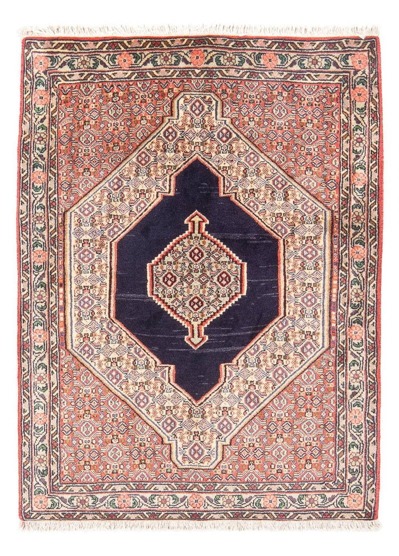 Persisk tæppe - Classic - 103 x 74 cm - mørkeblå