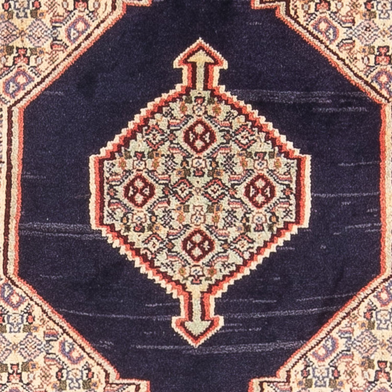 Persisk tæppe - Classic - 103 x 74 cm - mørkeblå