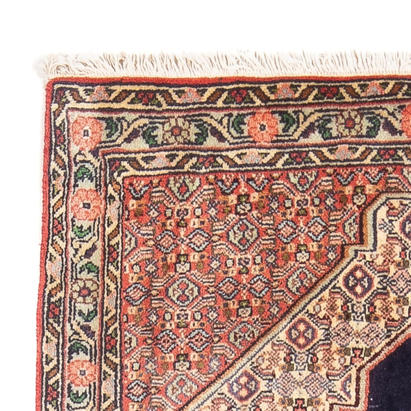 Persisk tæppe - Classic - 103 x 74 cm - mørkeblå