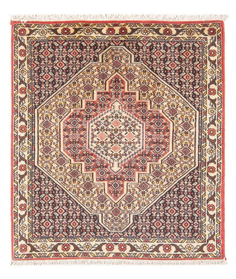 Persisk tæppe - Classic - 100 x 74 cm - mørkeblå