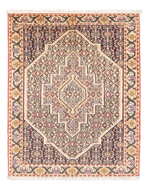 Persisk tæppe - Classic - 102 x 75 cm - mørkeblå
