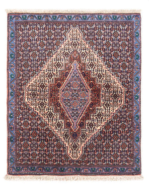 Persisk tæppe - Classic - 94 x 72 cm - blå
