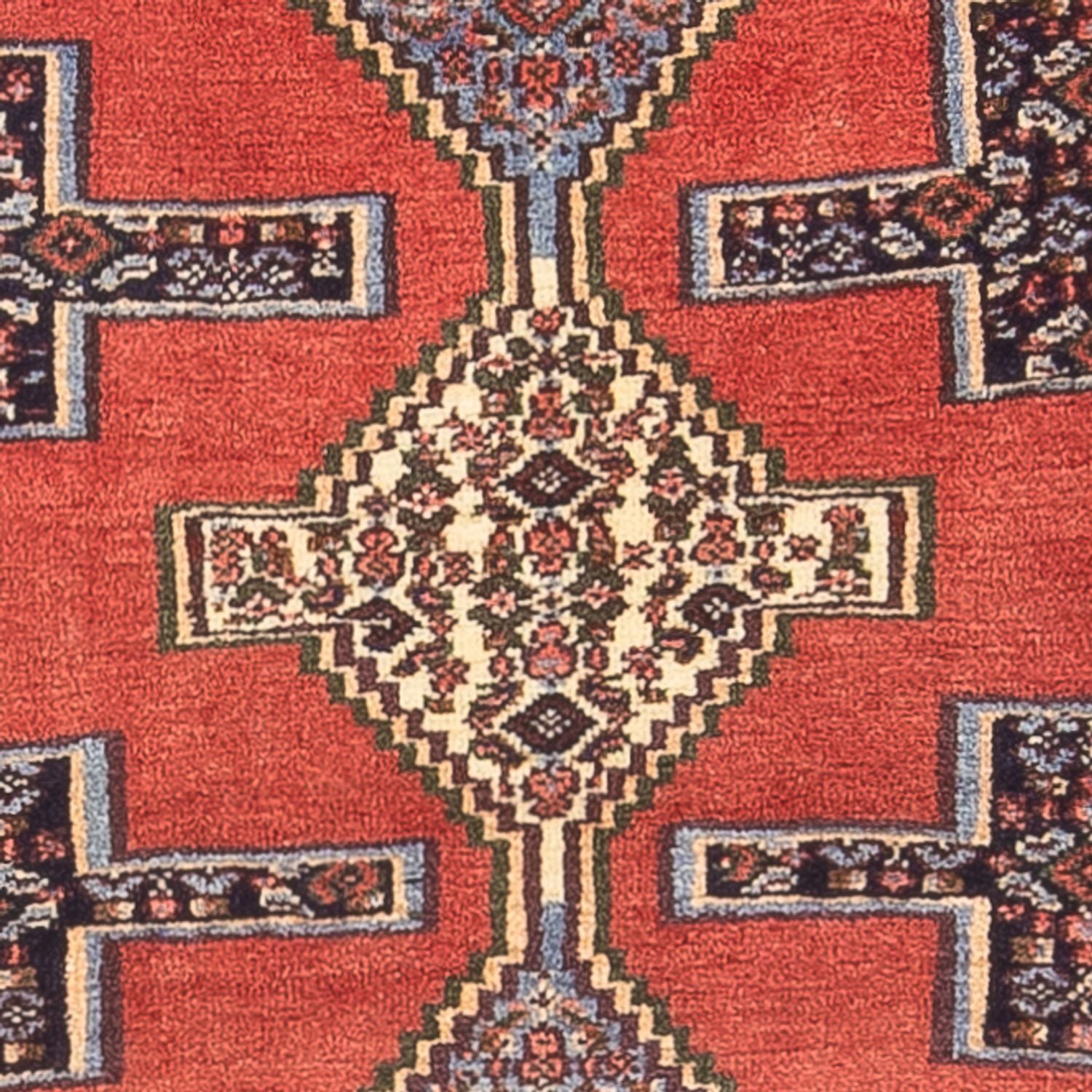 Persisk tæppe - Classic - 100 x 72 cm - rød