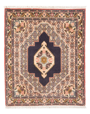 Persisk tæppe - Classic - 100 x 75 cm - mørkeblå