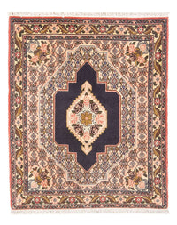 Persisk tæppe - Classic - 100 x 75 cm - mørkeblå