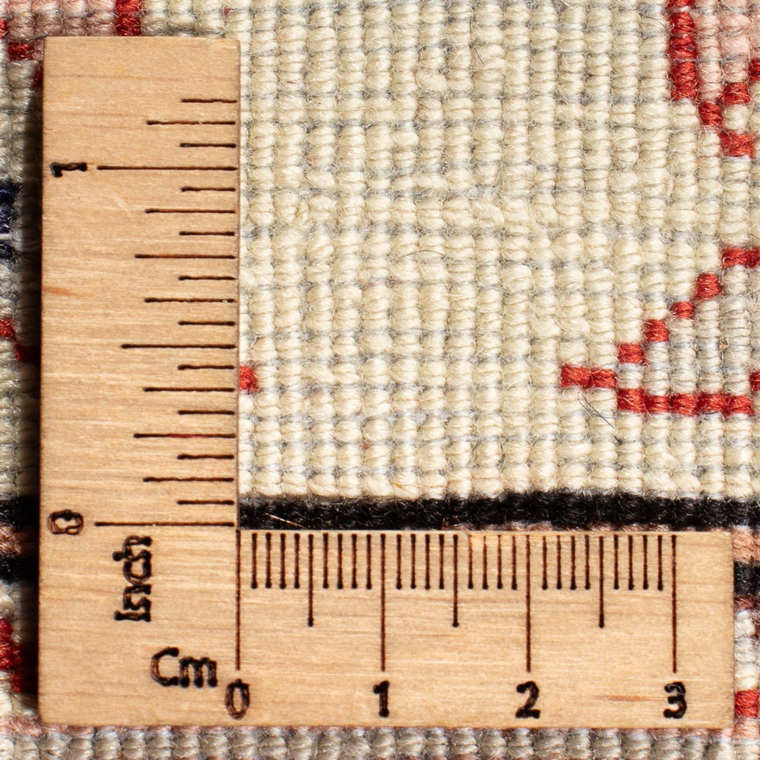 Persisk tæppe - Classic - 95 x 65 cm - creme