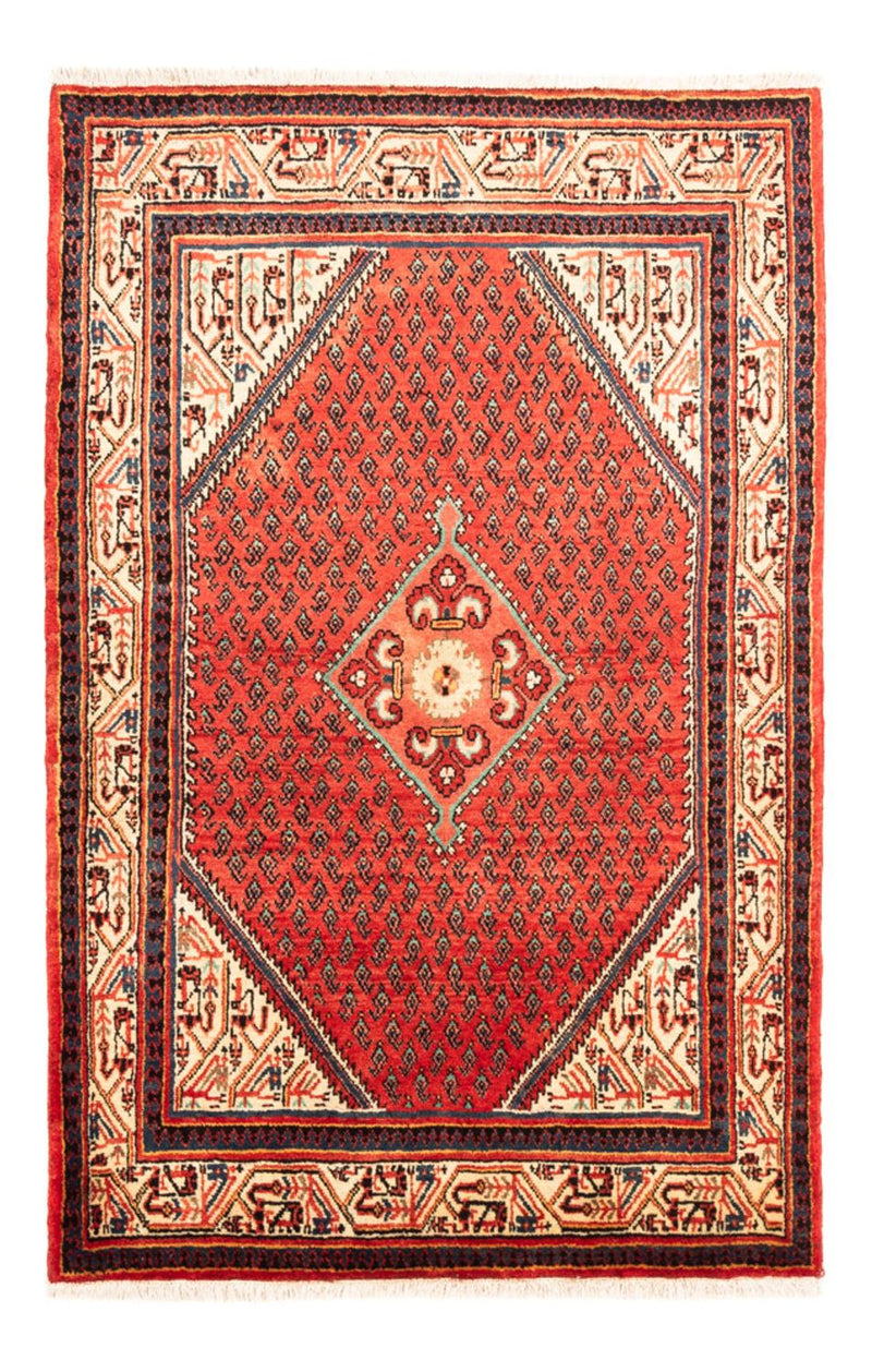 Persisk tæppe - Mir - 160 x 105 cm - rød