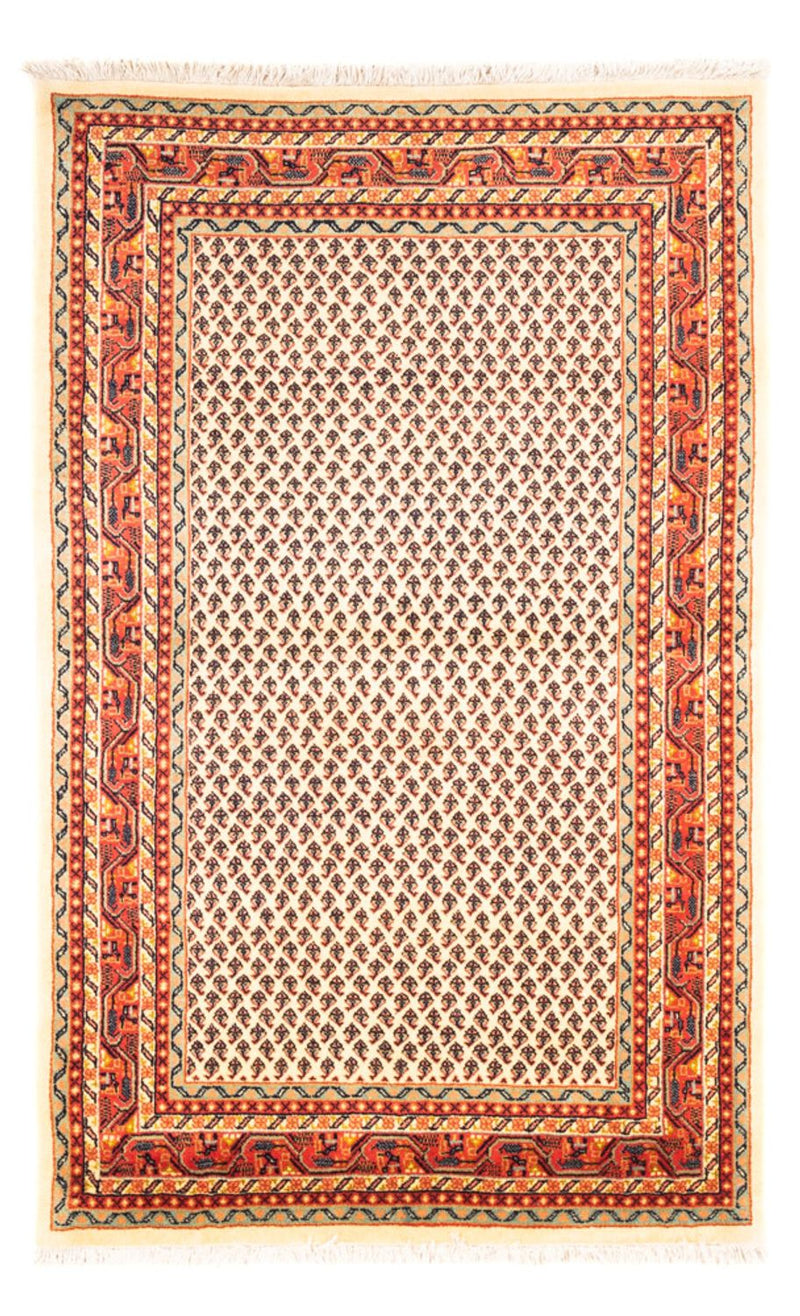 Persisk tæppe - Mir - 160 x 107 cm - creme