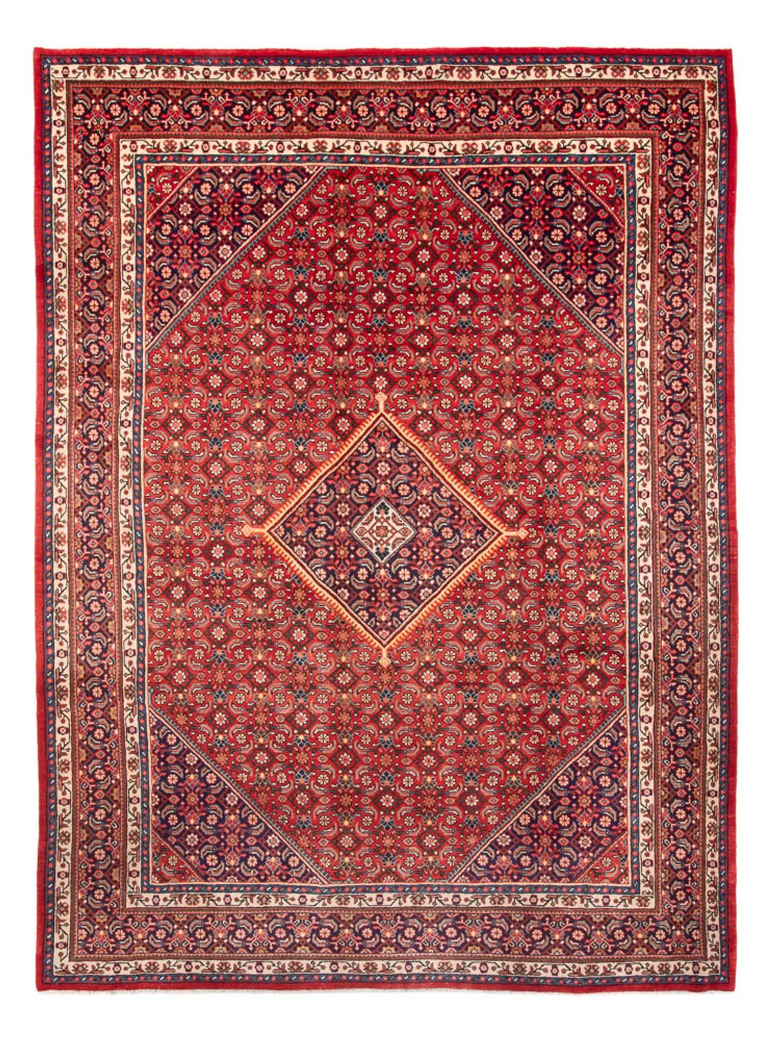 Persisk tæppe - Mir - 407 x 305 cm - rød