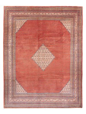 Persisk tæppe - Mir - 358 x 264 cm - rød