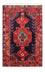 Persisk tæppe - Nomadisk - 149 x 103 cm - mørkeblå