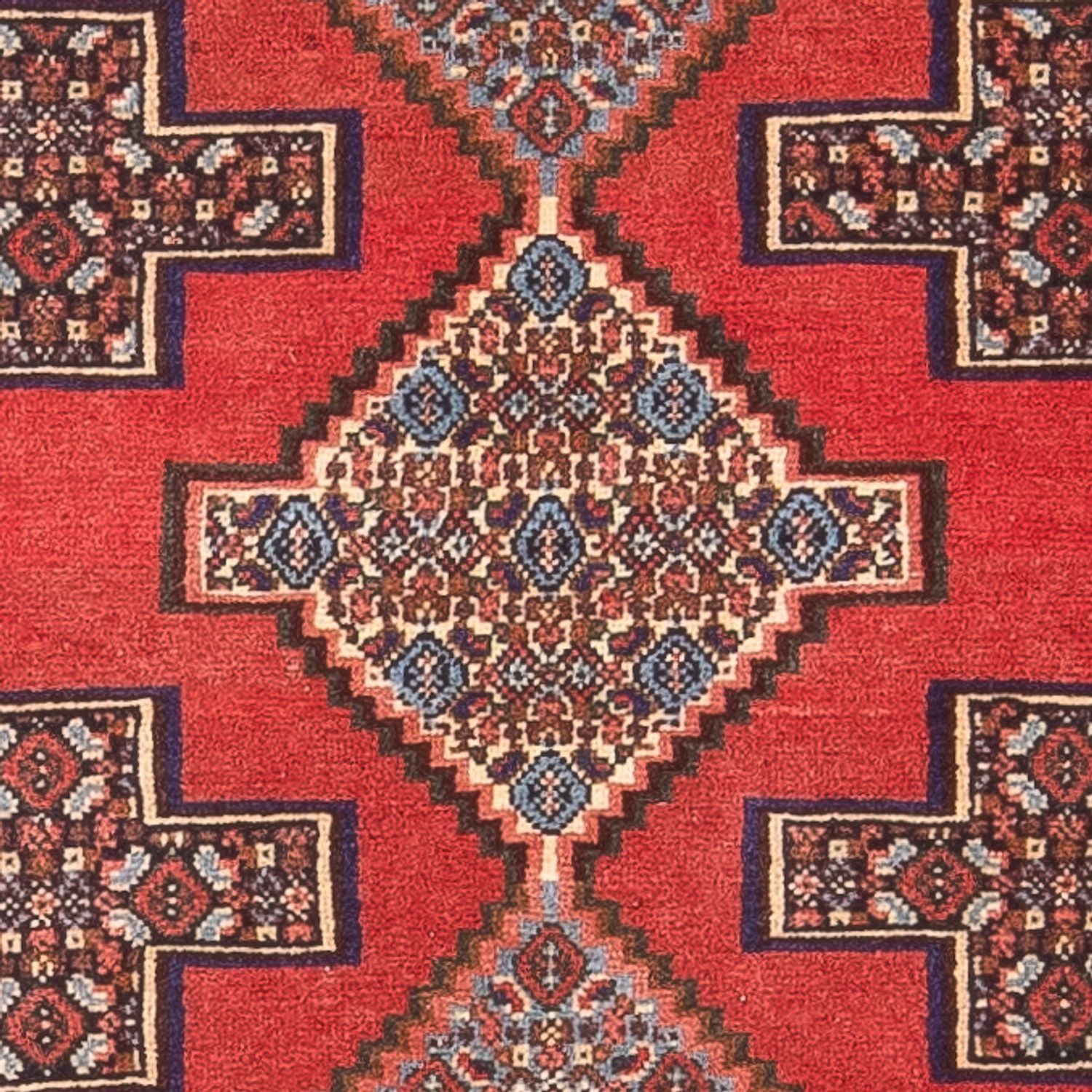 Persisk tæppe - Classic - 102 x 72 cm - rød