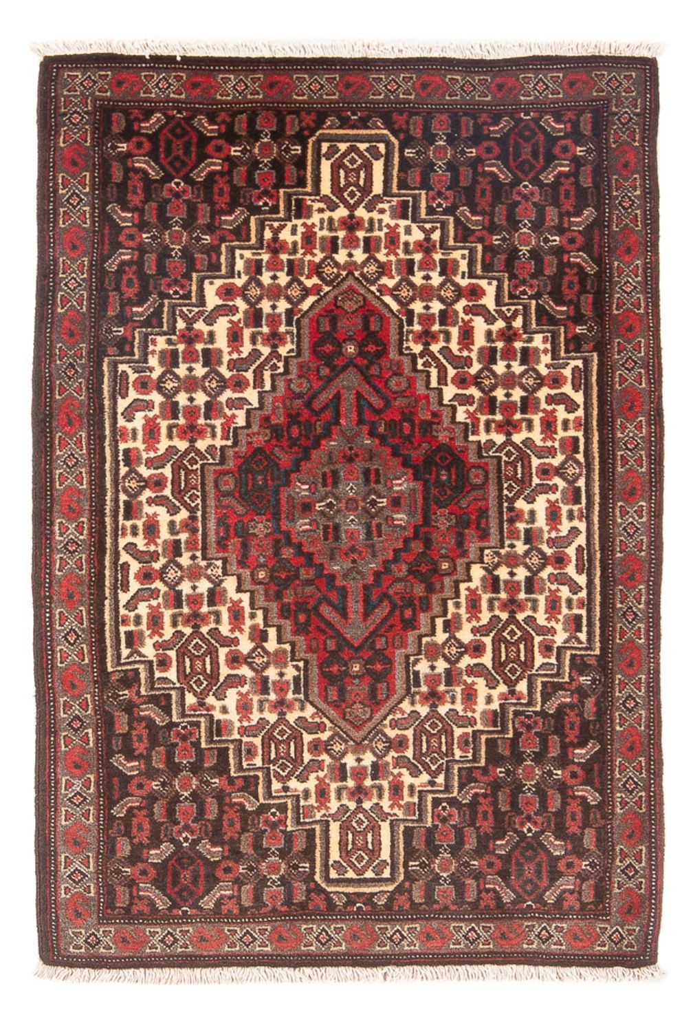 Persisk tæppe - Classic - 110 x 70 cm - creme