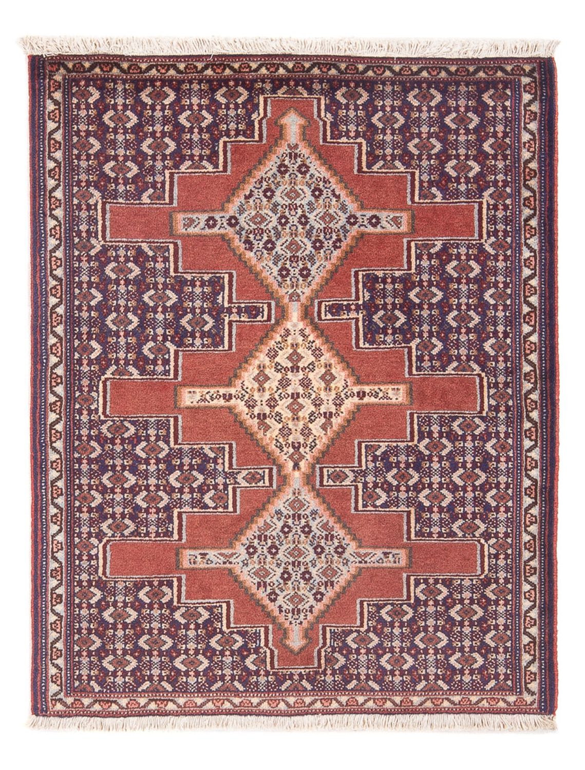 Persisk tæppe - Classic - 103 x 76 cm - rød