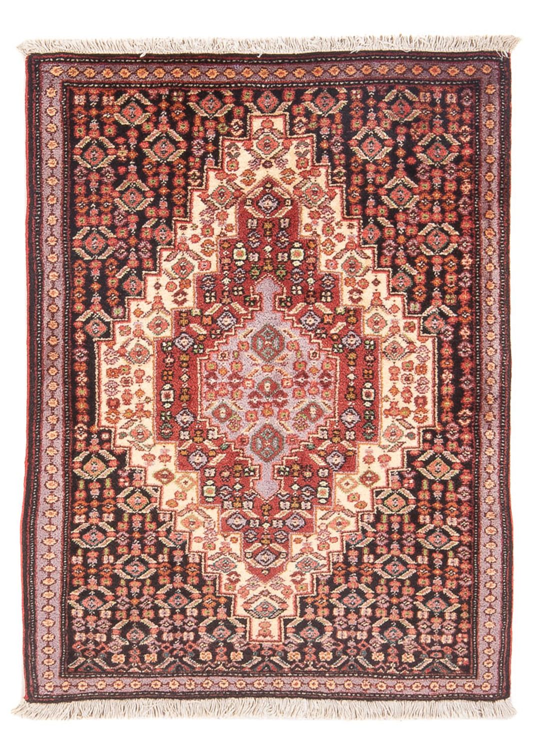 Persisk tæppe - Classic - 105 x 70 cm - mørkeblå