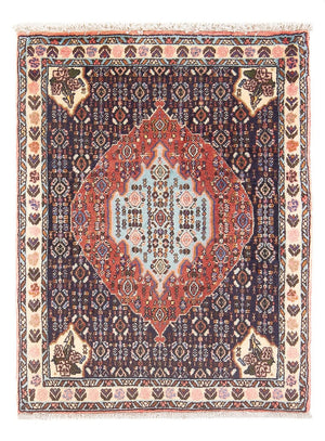 Persisk tæppe - Classic - 96 x 70 cm - mørkeblå