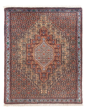 Persisk tæppe - Classic - 105 x 74 cm - mørkeblå