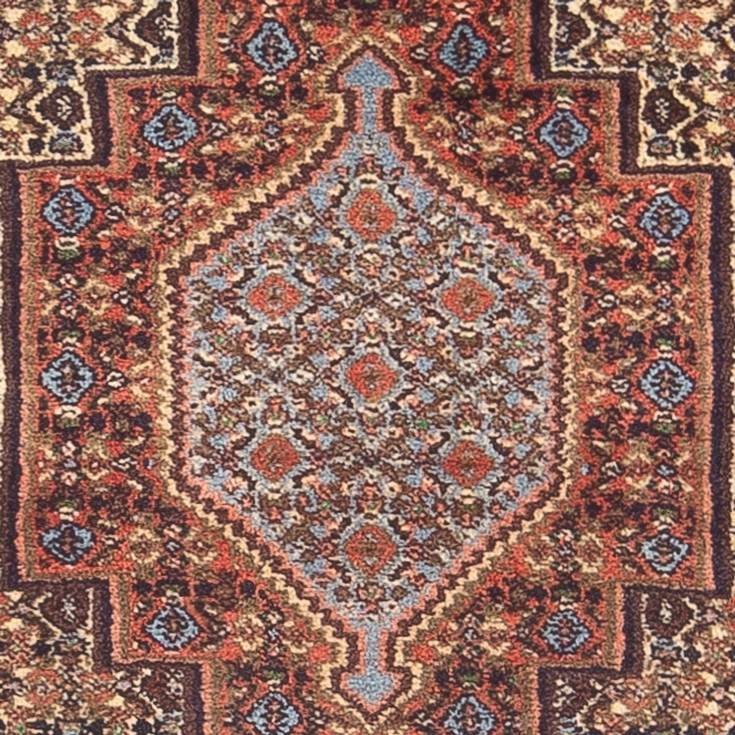 Persisk tæppe - Classic - 105 x 74 cm - mørkeblå