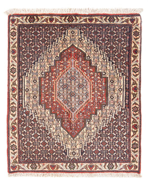 Persisk tæppe - Classic - 98 x 76 cm - mørkeblå