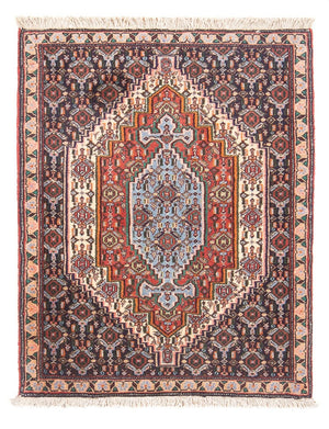 Persisk tæppe - Classic - 100 x 73 cm - mørkeblå