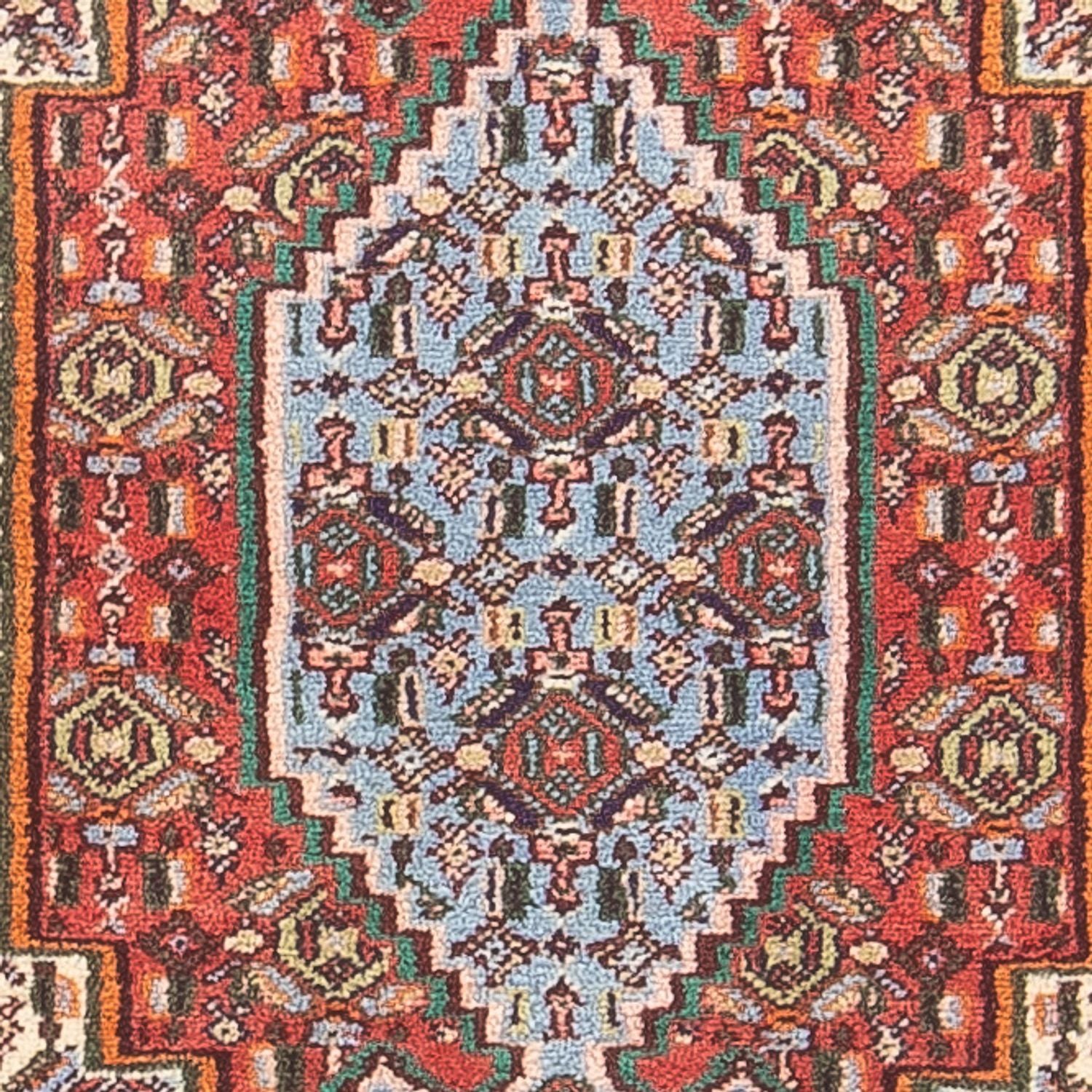 Persisk tæppe - Classic - 100 x 73 cm - mørkeblå