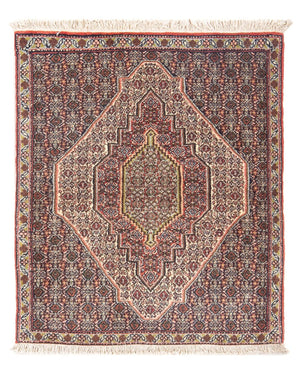 Persisk tæppe - Classic - 92 x 72 cm - mørkeblå