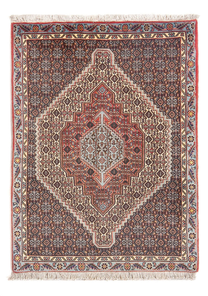 Persisk tæppe - Classic - 100 x 72 cm - mørkeblå