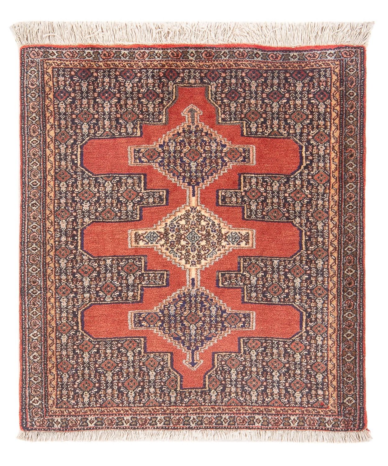 Persisk tæppe - Classic - 96 x 80 cm - rød