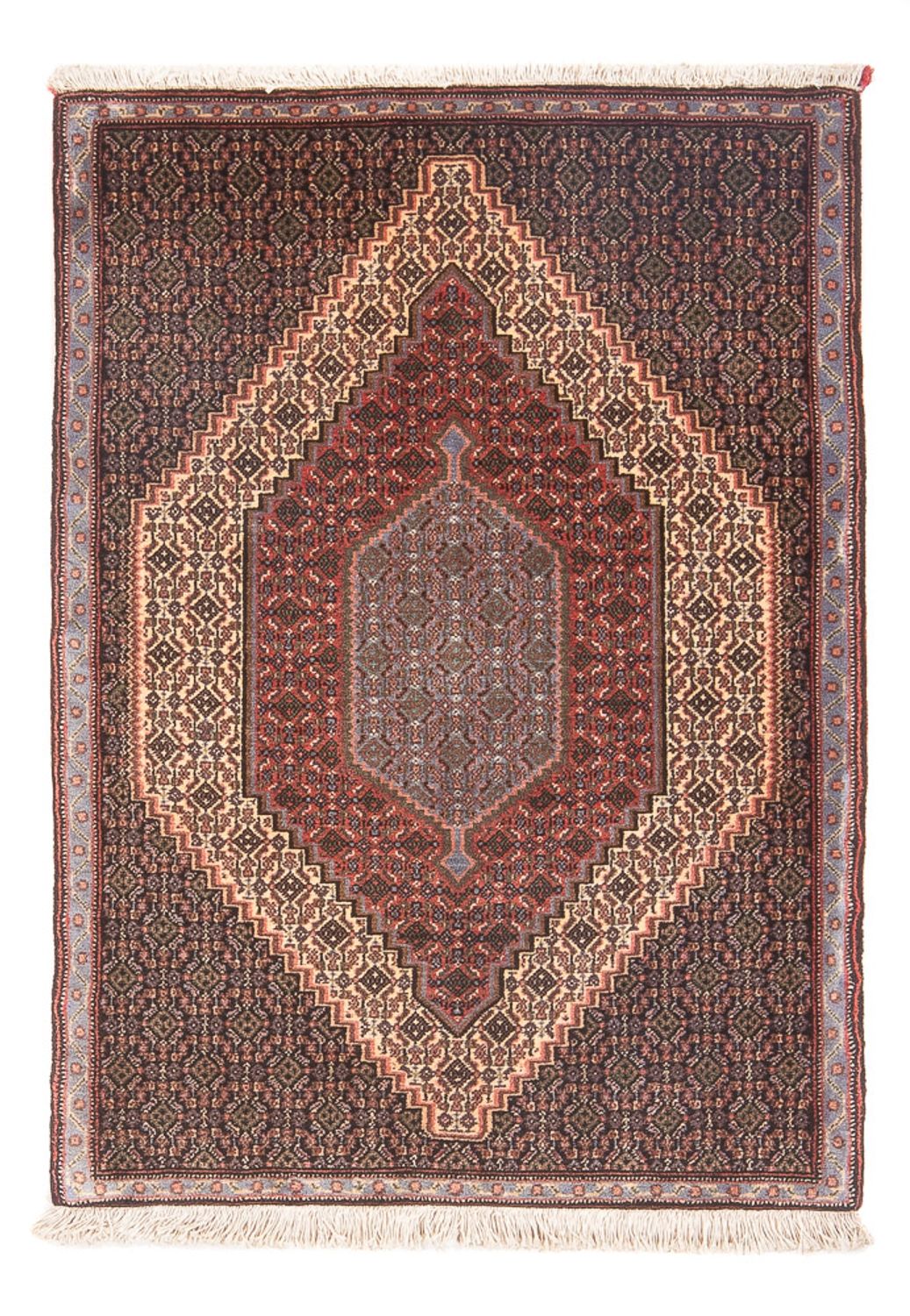 Persisk tæppe - Classic - 108 x 72 cm - mørkeblå