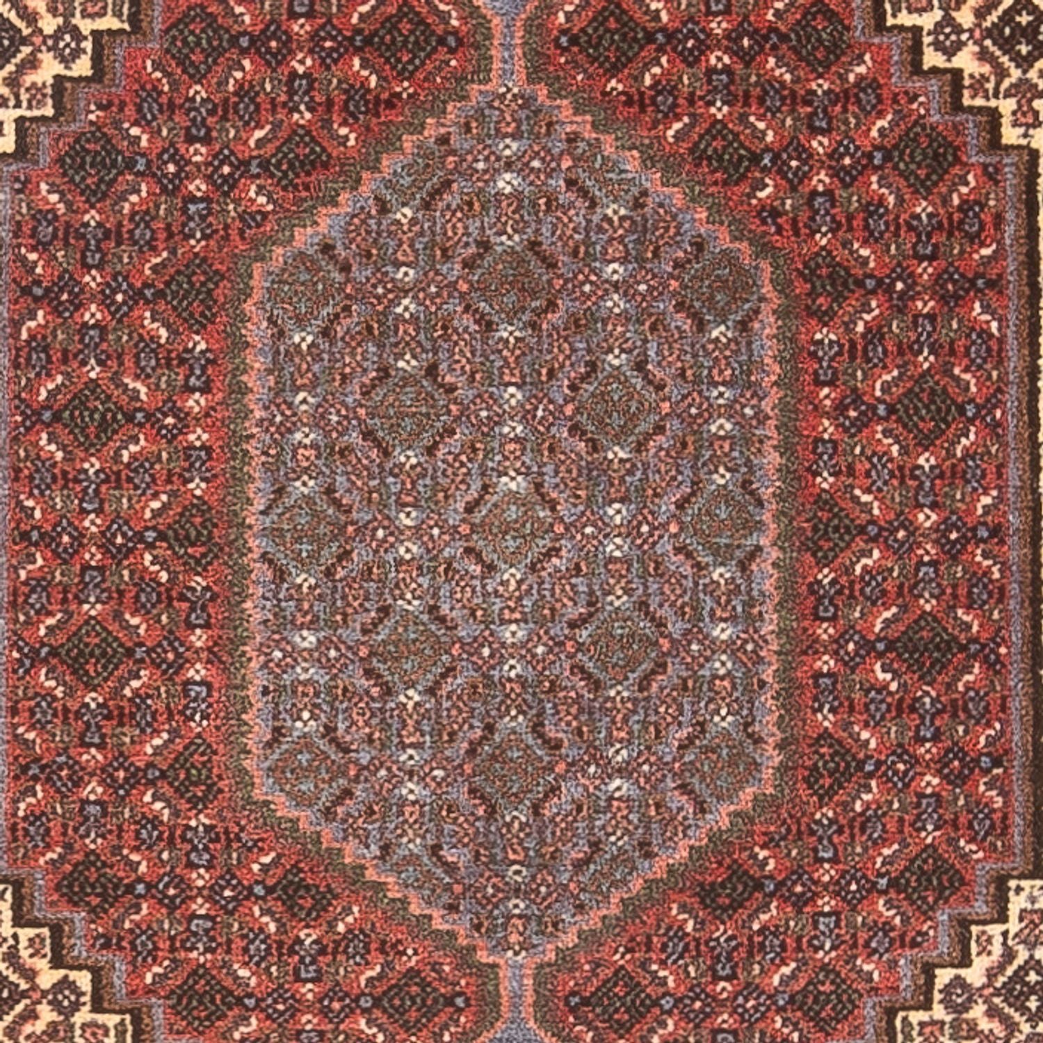 Persisk tæppe - Classic - 108 x 72 cm - mørkeblå