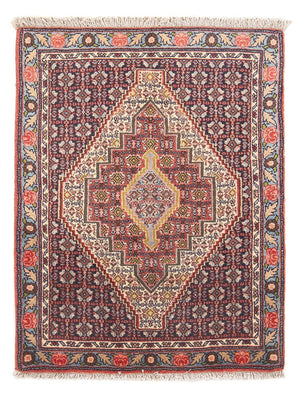 Persisk tæppe - Classic - 106 x 76 cm - mørkeblå