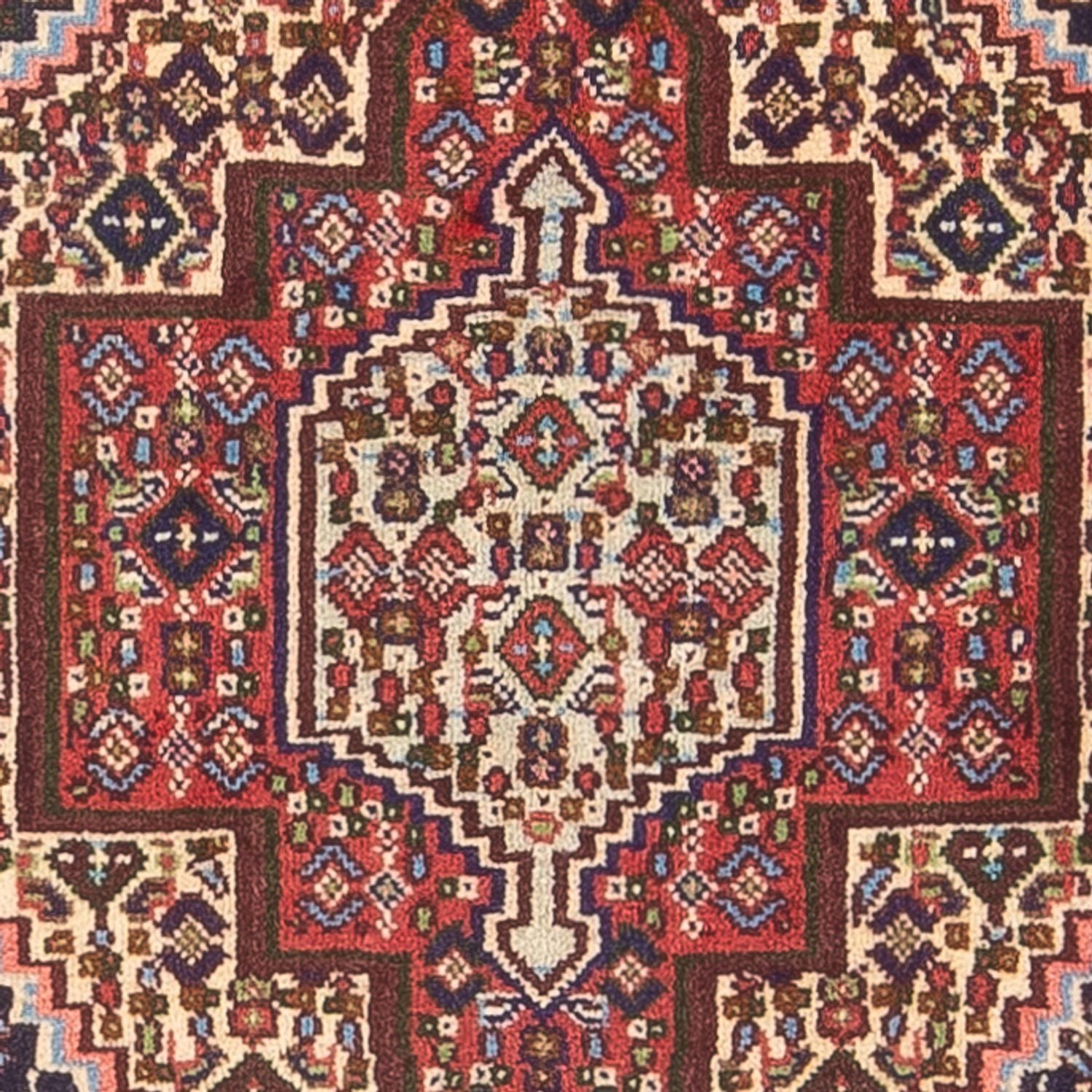 Persisk tæppe - Classic - 105 x 74 cm - mørkeblå