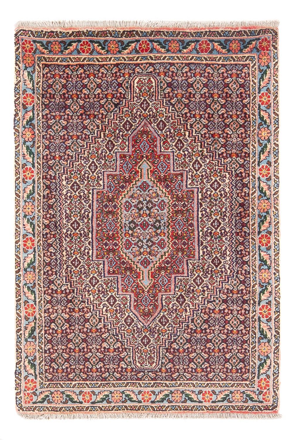 Persisk tæppe - Classic - 112 x 74 cm - mørkeblå