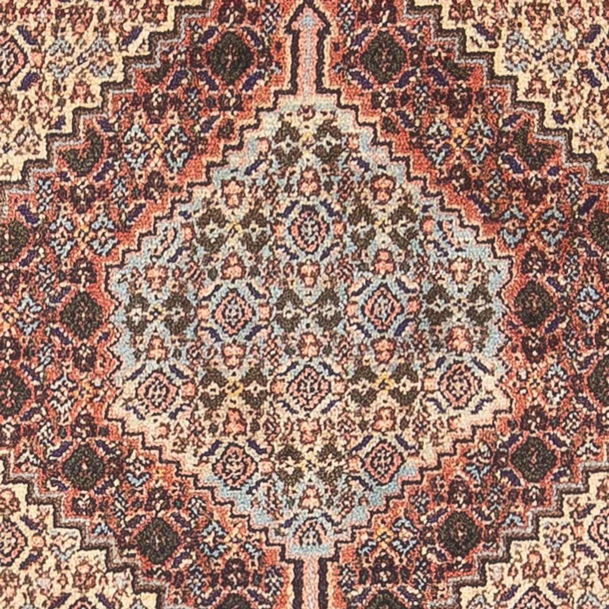 Persisk tæppe - Classic - 103 x 72 cm - mørkeblå