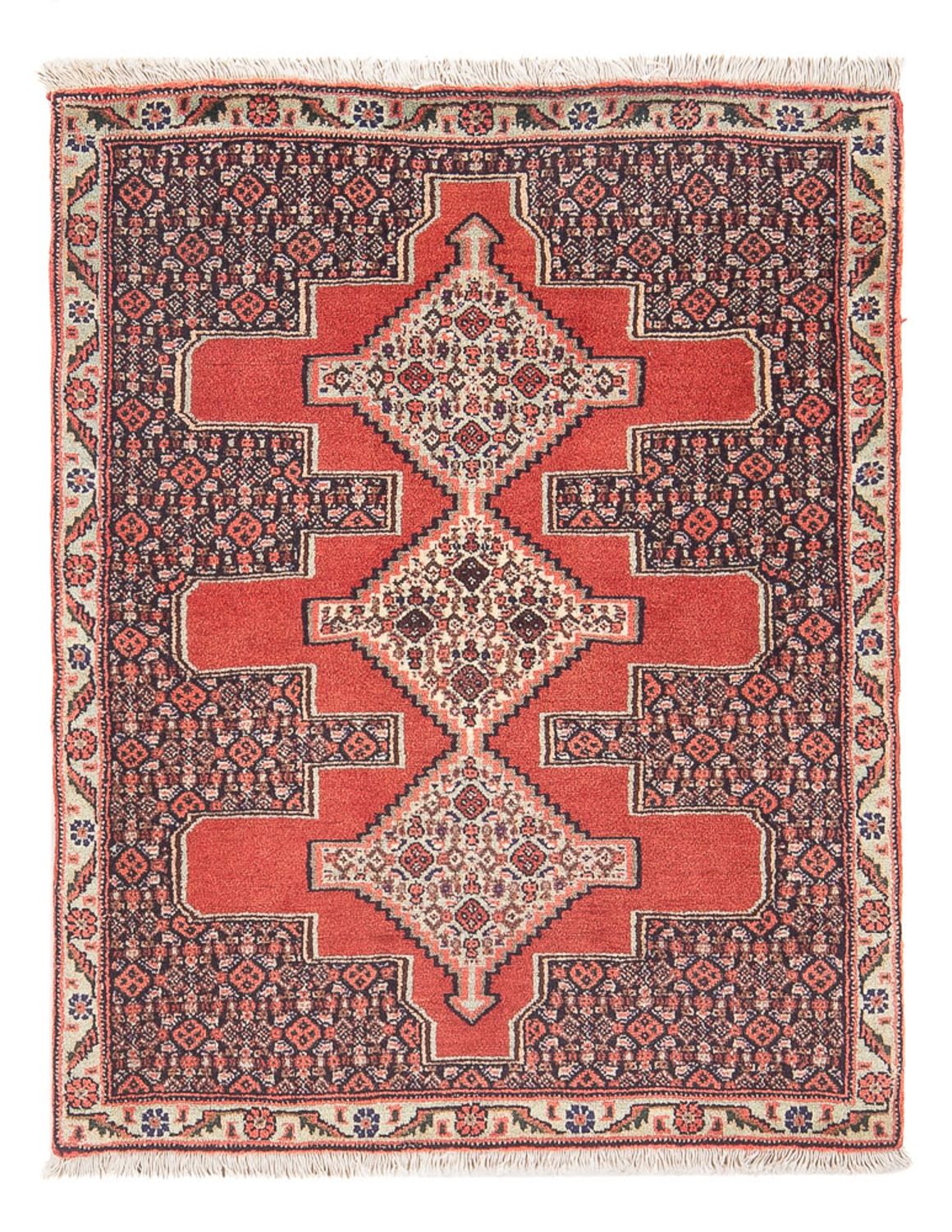 Persisk tæppe - Classic - 98 x 72 cm - rød
