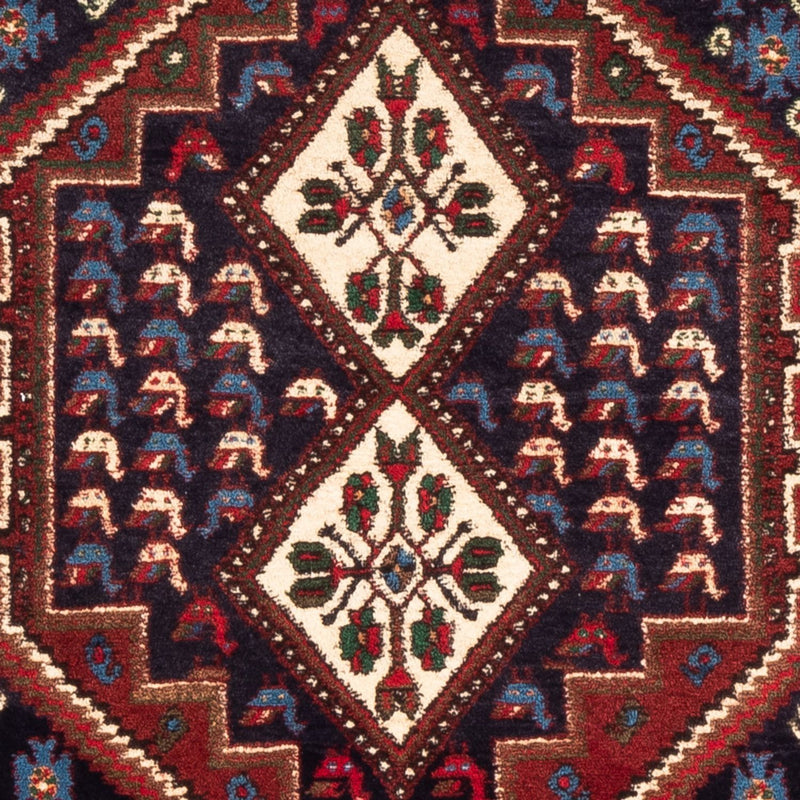 Persisk tæppe - Nomadisk - 150 x 97 cm - mørkeblå