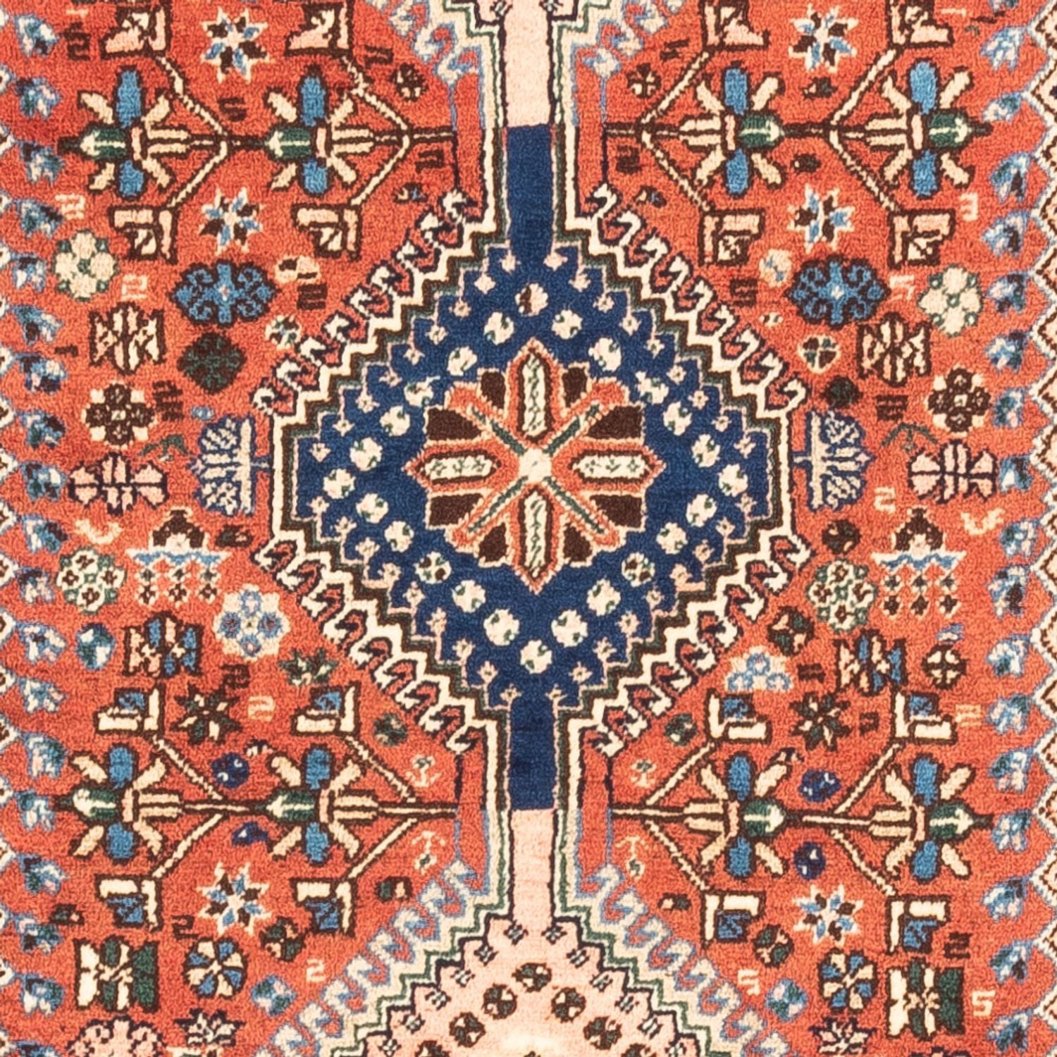 Løber Persisk tæppe - Nomadisk - 203 x 83 cm - rød
