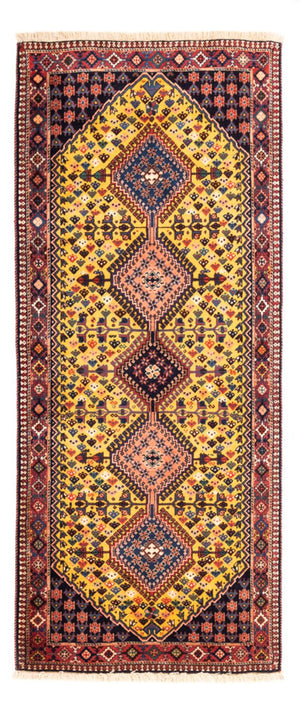Løber Persisk tæppe - Nomadisk - 193 x 82 cm - gul