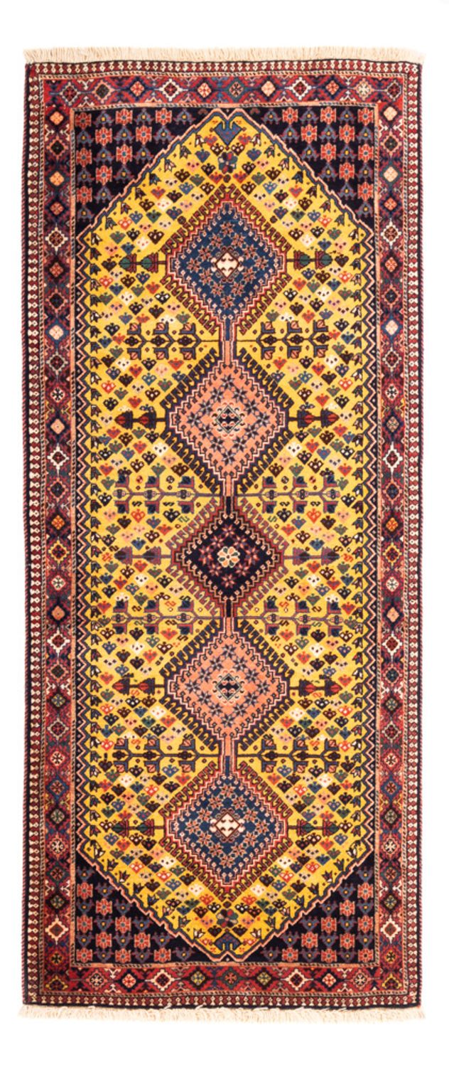 Løber Persisk tæppe - Nomadisk - 193 x 82 cm - gul