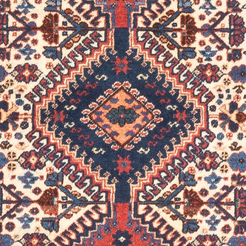 Persisk tæppe - Nomadisk - 116 x 74 cm - creme
