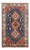 Persisk tæppe - Nomadisk - 132 x 80 cm - blå
