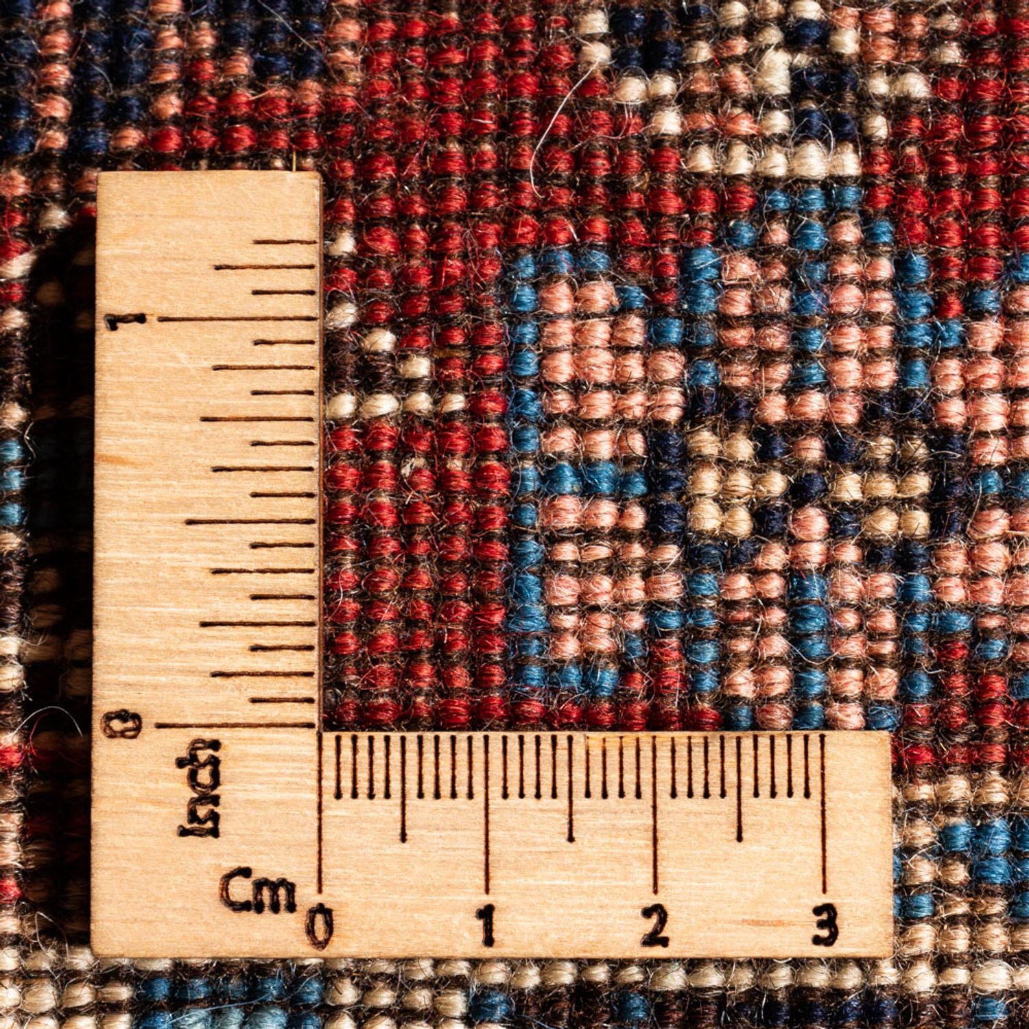 Persisk tæppe - Nomadisk - 132 x 80 cm - blå
