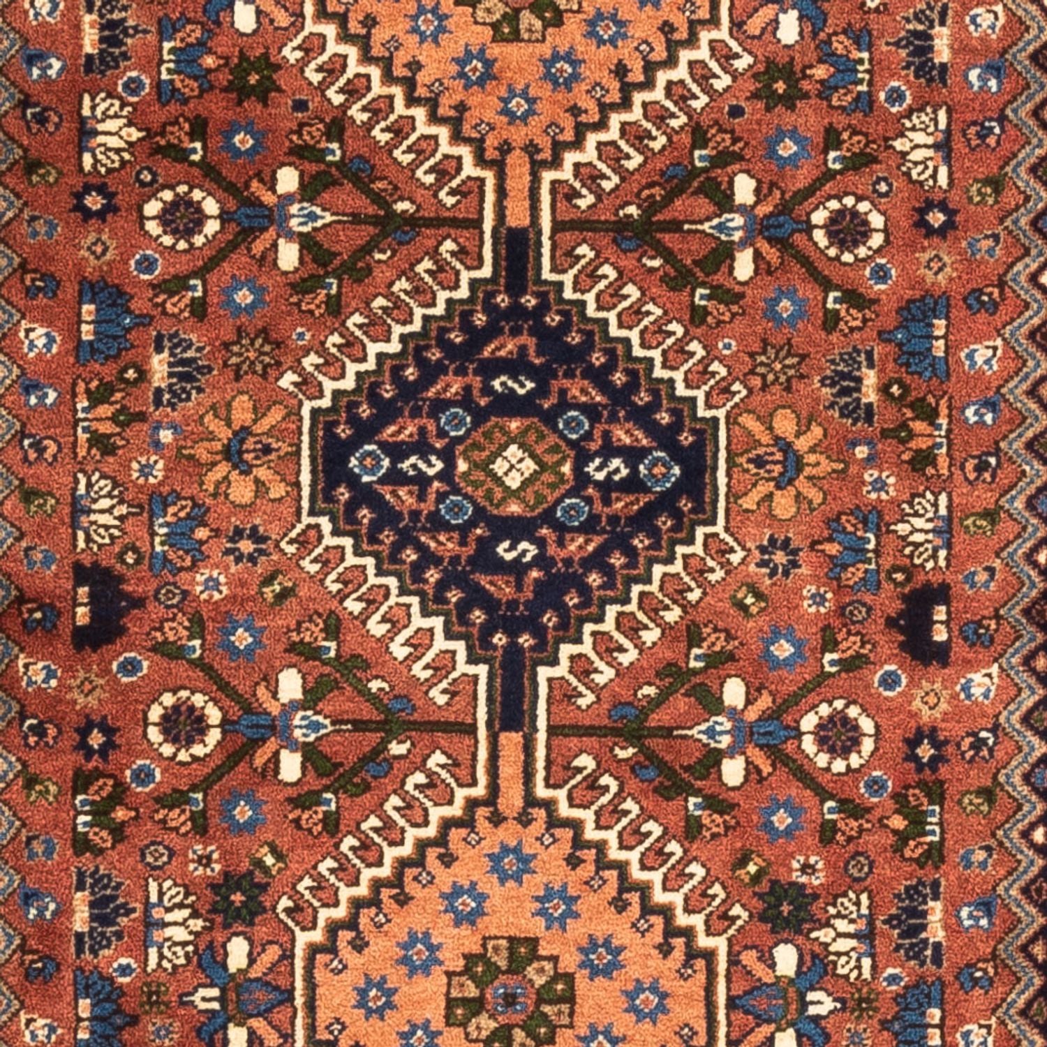 Løber Persisk tæppe - Nomadisk - 192 x 80 cm - rød