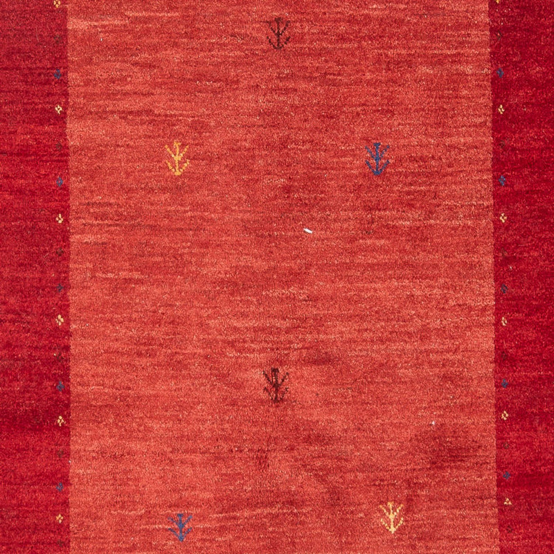 Gabbeh-tæppe - Persisk - 200 x 154 cm - rød