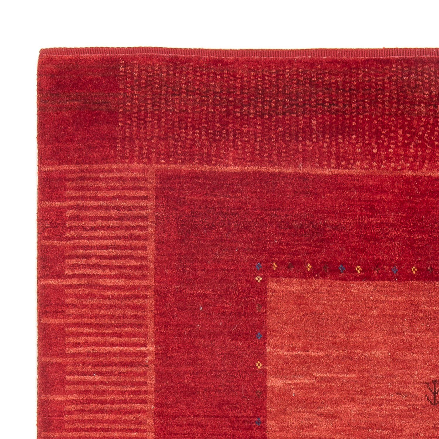 Persisk Gabbeh Tæppe 200x154cm - Perserteppich Wollteppich